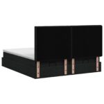 vidaXL Ottoman posteľ s matracom a LED Čierna 180 x 200 cm Látka – Obrázok 8