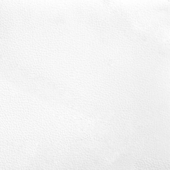 vidaXL Rám postele Dover biely 183x213 cm umelá koža – Obrázok 8