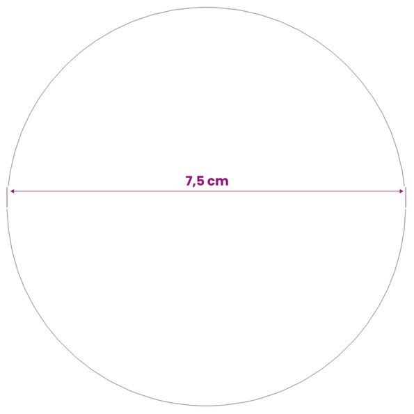 vidaXL Brúsená guľa 6 ks Ø 7,5 cm Strieborná Nerezová oceľ 201 – Obrázok 6