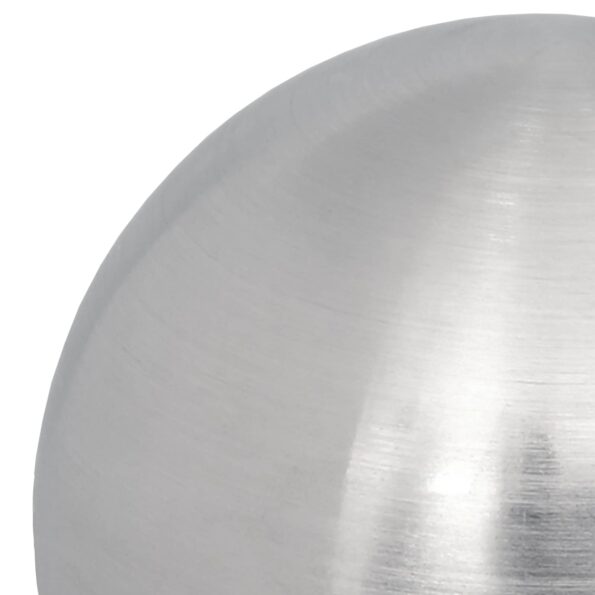vidaXL Brúsená guľa 4 ks Ø 10 cm Strieborná Nerezová oceľ 201 – Obrázok 5