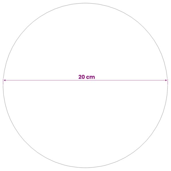vidaXL Brúsená guľa Ø 20 cm Strieborná Nerezová oceľ 201 – Obrázok 5