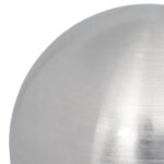 vidaXL Brúsená guľa 6 ks Ø 15 cm Strieborná Nerezová oceľ 201 – Obrázok 5