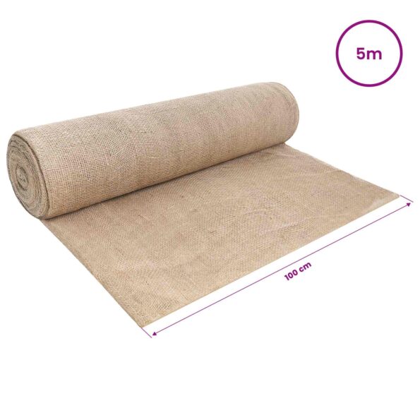 vidaXL Jutový rol Prírodná 200 x 500 cm – Obrázok 6