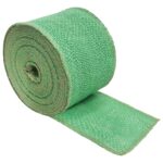 vidaXL Jutový rol Zelená 10 x 5000 cm