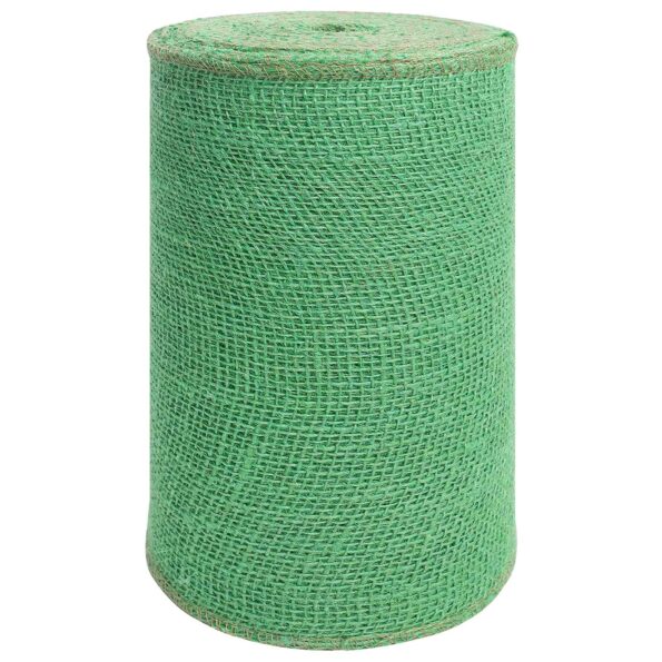 vidaXL Jutový rol Zelená 25 x 10000 cm – Obrázok 2