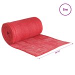 vidaXL Jutový rol Červená 25 x 500 cm – Obrázok 6