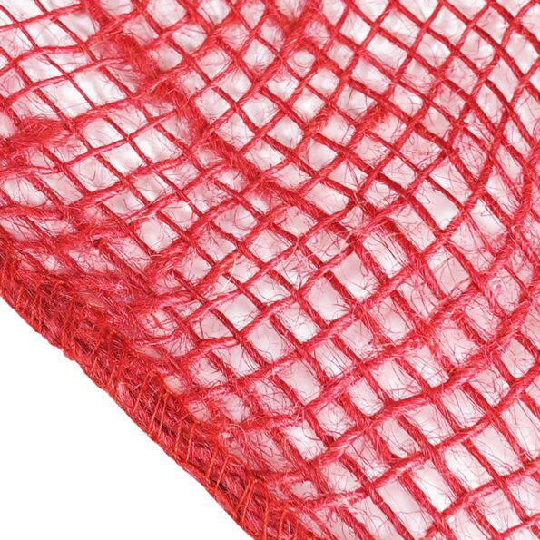vidaXL Jutový rol Červená 25 x 10000 cm – Obrázok 3