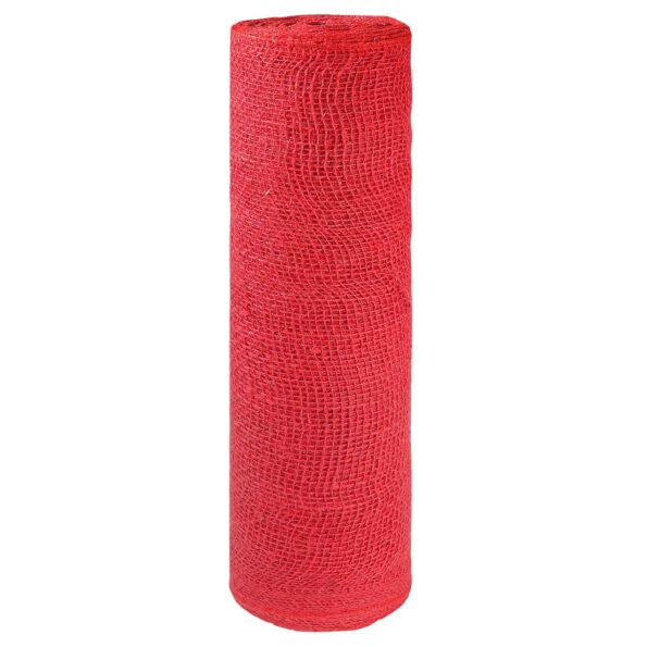 vidaXL Jutový rol Červená 50 x 5000 cm – Obrázok 2