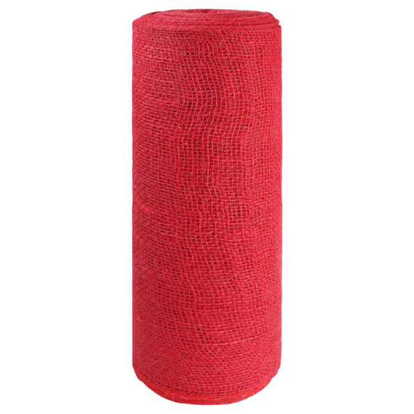 vidaXL Jutový rol Červená 100 x 5000 cm – Obrázok 2