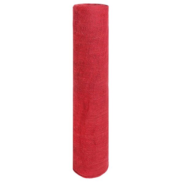 vidaXL Jutový rol Červená 160 x 2500 cm – Obrázok 2