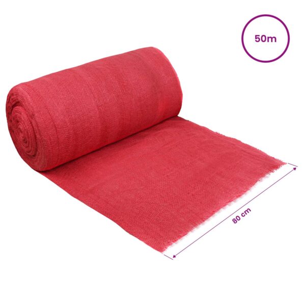 vidaXL Jutový rol Červená 160 x 5000 cm – Obrázok 6