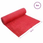 vidaXL Jutový rol Červená 200 x 500 cm – Obrázok 6