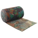 vidaXL Jutový rol Maskáčová 25 x 1000 cm