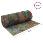vidaXL Jutový rol Maskáčová 100 x 1000 cm – Obrázok 6