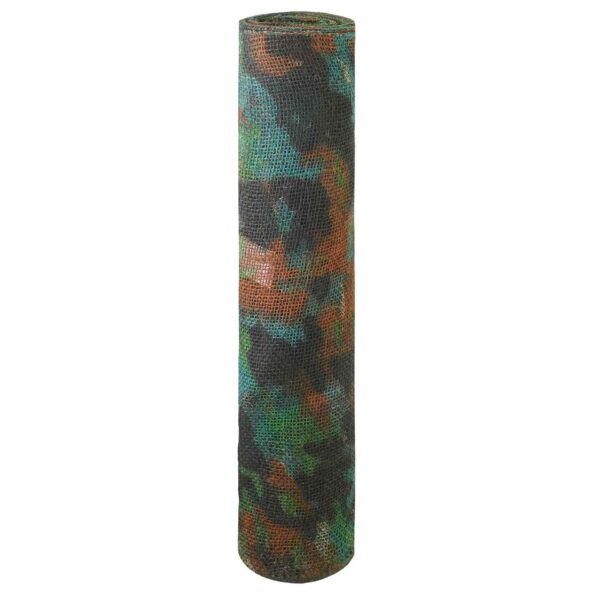 vidaXL Jutový rol Maskáčová 160 x 1000 cm – Obrázok 2