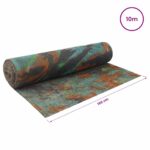 vidaXL Jutový rol Maskáčová 160 x 1000 cm – Obrázok 6