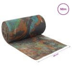 vidaXL Jutový rol Maskáčová 160 x 5000 cm – Obrázok 6
