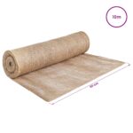 vidaXL Jutový rol Prírodná 50 x 1000 cm – Obrázok 6