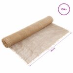 vidaXL Jutový rol Prírodná 100 x 10000 cm – Obrázok 6
