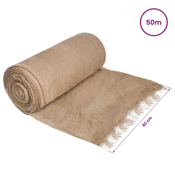 vidaXL Jutový rol Prírodná 160 x 5000 cm – Obrázok 6