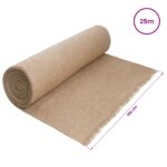 vidaXL Jutový rol Prírodná 200 x 2500 cm – Obrázok 6
