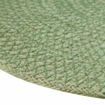 vidaXL Jutové podložky 4 pcs Olivovo zelená Ø 30 cm 100% Tossa juta – Obrázok 3