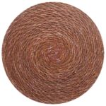 vidaXL Koberčeky z morskej trávy 4 pcs Hnedá Ø 30 cm 100% Morská tráva – Obrázok 2