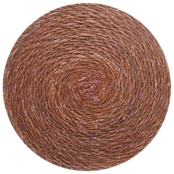 vidaXL Koberčeky z morskej trávy 4 pcs Hnedá Ø 30 cm 100% Morská tráva – Obrázok 2