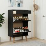 vidaXL Skriňa na topánky MOLDE 59,5 x 35 x 103 cm Borovicový masív – Obrázok 4