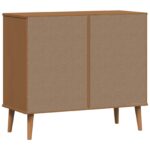 vidaXL Servírovacia skriňa MOLDE Karamele 90 x 40 x 80 cm – Obrázok 6