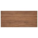 vidaXL Stôl Prírodná Husté teakové drevo 100 x 45 x 75cm – Obrázok 5