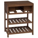 vidaXL Kúpeľňová skriňa Prírodná 60 x 45 x 75 cm Husté teakové drevo – Obrázok 5