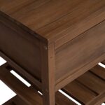 vidaXL Kúpeľňová skriňa Prírodná 60 x 45 x 75 cm Husté teakové drevo – Obrázok 7