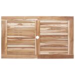 vidaXL Skladací záhradný stôl Prírodná 120 x 70 x 75,5 cm – Obrázok 5