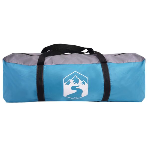 vidaXL Párty stan Modrá 600 x 600 x 400 cm Polyester a oceľ – Obrázok 4