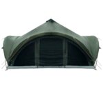 vidaXL Tipi stan Armádna zelená Pre 18 osôb Polyester a oceľ – Obrázok 5