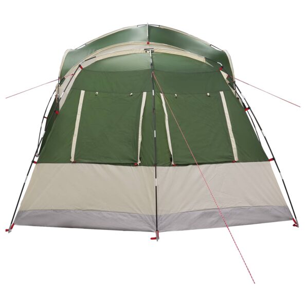 vidaXL Bočný stan Zelená 410 x 410 x 250 cm Polyester a oceľ – Obrázok 8