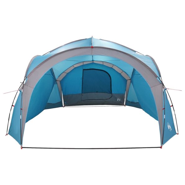 vidaXL Bočný stan Modrá 410 x 410 x 250 cm Polyester a oceľ – Obrázok 6