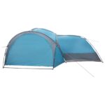 vidaXL Bočný stan Modrá 410 x 410 x 250 cm Polyester a oceľ – Obrázok 7