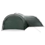 vidaXL Bočný stan Armádna zelená 410 x 410 x 250 cm Polyester a oceľ – Obrázok 7