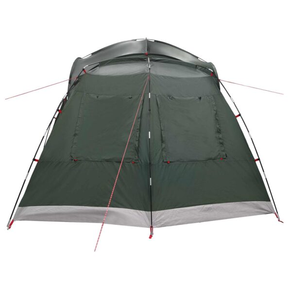 vidaXL Bočný stan Armádna zelená 410 x 410 x 250 cm Polyester a oceľ – Obrázok 8