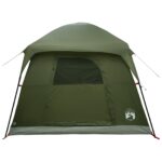 vidaXL Stan chata Olivovo zelená 244 x 213 x 183 cm Polyester a oceľ – Obrázok 5