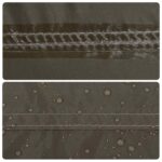 vidaXL Tipi stan Hnedá Šedá 300 x 300 x 200 cm Polyester a oceľ – Obrázok 11