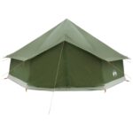 vidaXL Tipi stan Olivovo zelená 600 x 600 x 350 cm Polyester a oceľ – Obrázok 5