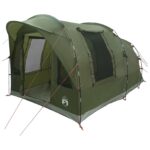 vidaXL Tunelový stan so strechou Olivovo zelená 400 x 260 x 200 cm – Obrázok 2