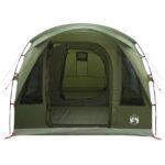 vidaXL Tunelový stan so strechou Olivovo zelená 400 x 260 x 200 cm – Obrázok 4