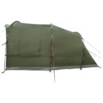 vidaXL Tunelový stan so strechou Olivovo zelená 400 x 260 x 200 cm – Obrázok 6