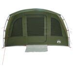 vidaXL Tunelový stan so strechou Olivovo zelená 427 x 315 x 178 cm – Obrázok 5