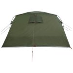 vidaXL Tunelový stan so strechou Olivovo zelená 427 x 315 x 178 cm – Obrázok 7