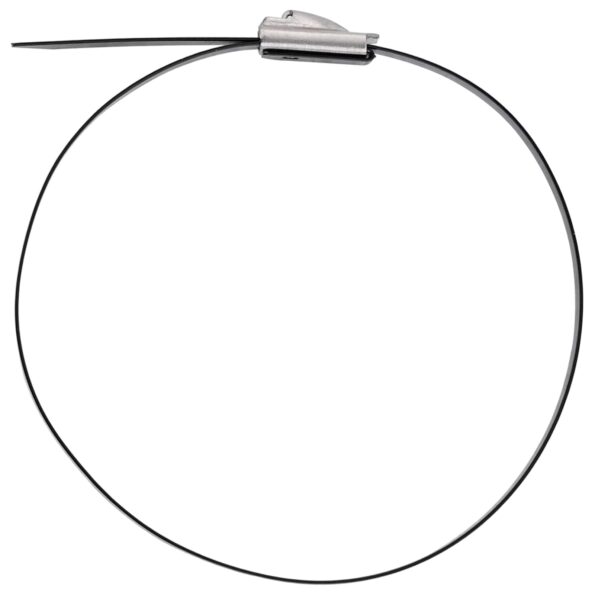 vidaXL Viazací pás na káble 25 ks 4,6 x 150 mm Čierna – Obrázok 5